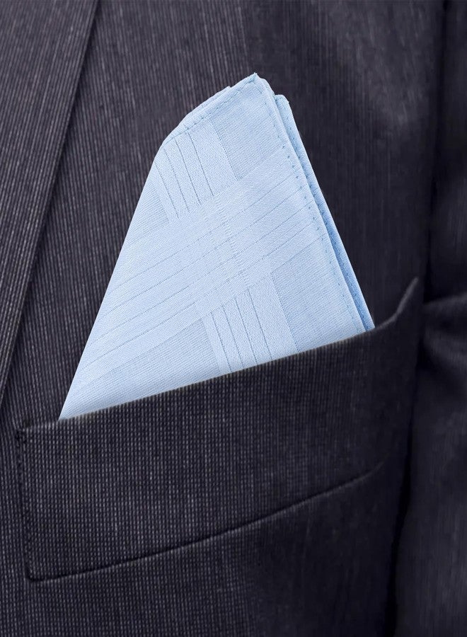 Nagpew 25 Pack Men's Handkerchiefs, Soft Pure Cotton Hankies for Men, 15.5 Inch Classic Pocket Square Towel for Gift, Anniversary, Father's Day, Assorted Colors - Image 5